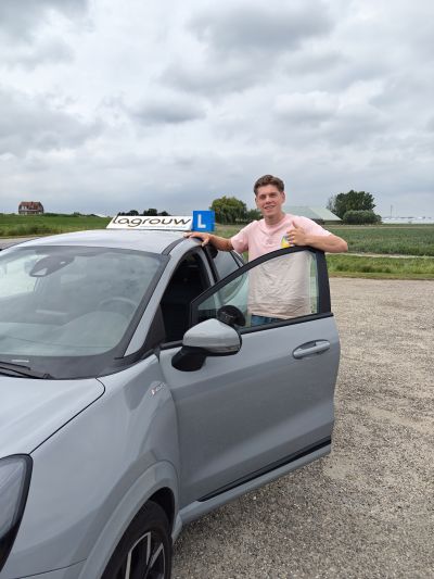 Jort Baas geslaagd